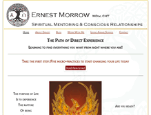 Tablet Screenshot of ernestmorrow.com